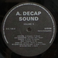 Decap Organ Antwerp - A. Decap Volume 5 (LP)