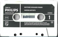 Deutsche Schlager Parade (Cassetteband)