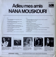 Nana Mouskouri - Adieu Mes Amis (LP)