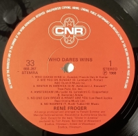 Rene Froger - Who Dares Wins (LP)