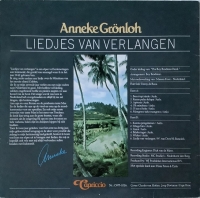 anneke Gronloh - Liedjes Van Verlangen (LP)