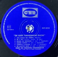 Gert en Hermien Timmerman - De Gert Show (LP)