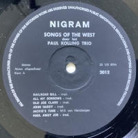 Paul Kolling Trio - Songs Of The West