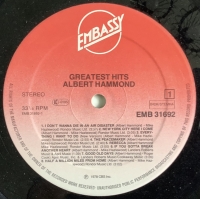 Albert Hammond - Greatest Hits (LP)