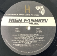 High Fashion Dance Music 2 (Verzamel LP)