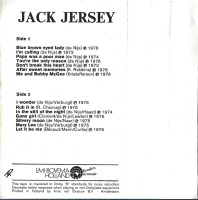 Jack Jersey - The Best Of (Cassetteband)