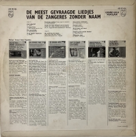 Zangeres Zonder Naam - De Meest Gevraagde (LP)