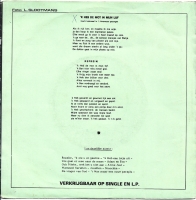 Paul Boey - 'k Heb De Mot In Me Lijf (Single)