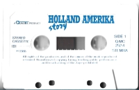 Holland Amerika Story (Cassetteband)